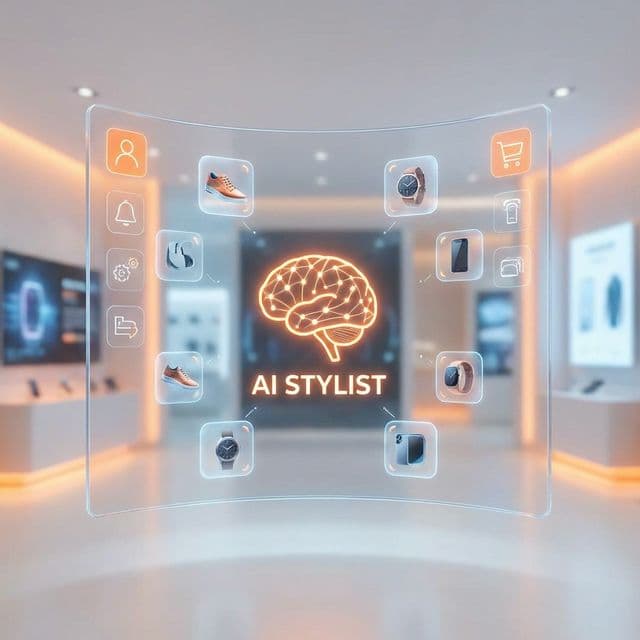 Modern retail commerce interface showing digital storefront activity and high-volume customer transactions.